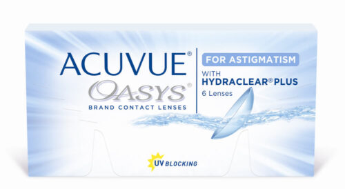 ג'ונסון דו שבועי oasis astigmatism
